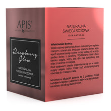 Lade das Bild in den Galerie-Viewer, APIS NATURAL RASPBERRY GLOW, Duft- und Massagekerze