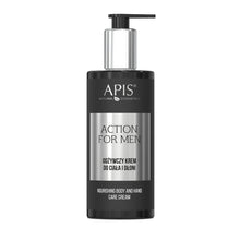 Lade das Bild in den Galerie-Viewer, APIS ACTION FOR MEN, Pflegende Körper- und Handcreme