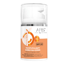 Lade das Bild in den Galerie-Viewer, APIS PEACHY SKIN, Feuchtigkeitsspendende Tagescreme LSF 20 / 50 ml
