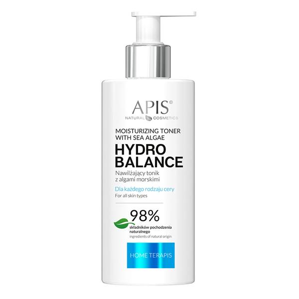APIS Hydro Balance Gesichtswasser Mit Meeresalgen & Aloe Vera – 300 Ml, Intensiv Hydrierend, Für Alle Hauttypen