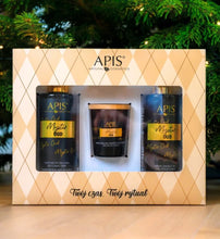 Lade das Bild in den Galerie-Viewer, APIS MYSTIC OUD Weihnachtsets: Duschgel + Bodylotion + Kerze
