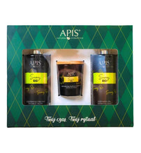Lade das Bild in den Galerie-Viewer, APIS SUNNY RIO Weihnachtsset: Duschgel + Lotion + Kerze
