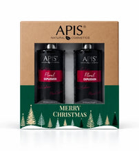Lade das Bild in den Galerie-Viewer, APIS FLORAL EXPLOSION Weihnachtsset Duschgel + Körper- und Handcreme
