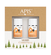 Lade das Bild in den Galerie-Viewer, APIS PEACHY SKIN Weihnachtsset Tages- und Nachtcreme 51,30 PLN
