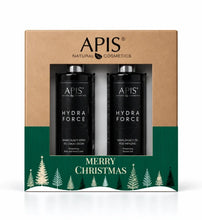 Lade das Bild in den Galerie-Viewer, APIS Weihnachtsset HYDRA FORCE: Duschgel + Körper- und Handcreme
