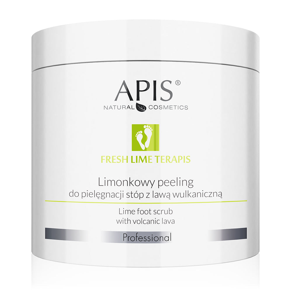 APIS FRESH LIME TERAPIS, Gel-Peeling für die Fußpflege, 500 ml
