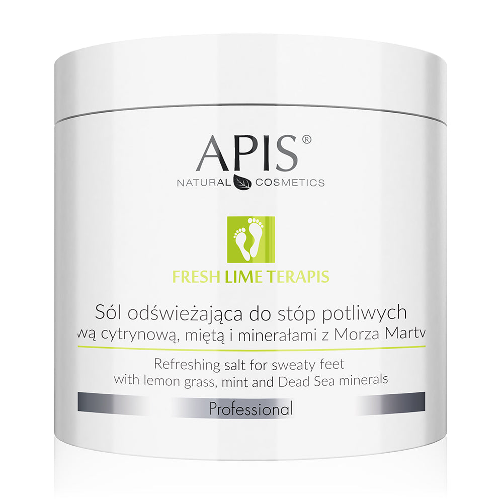 APIS FRESH LIME TERAPIS,  Salz mit Zitronen-Gras-Extrakt, 650 g